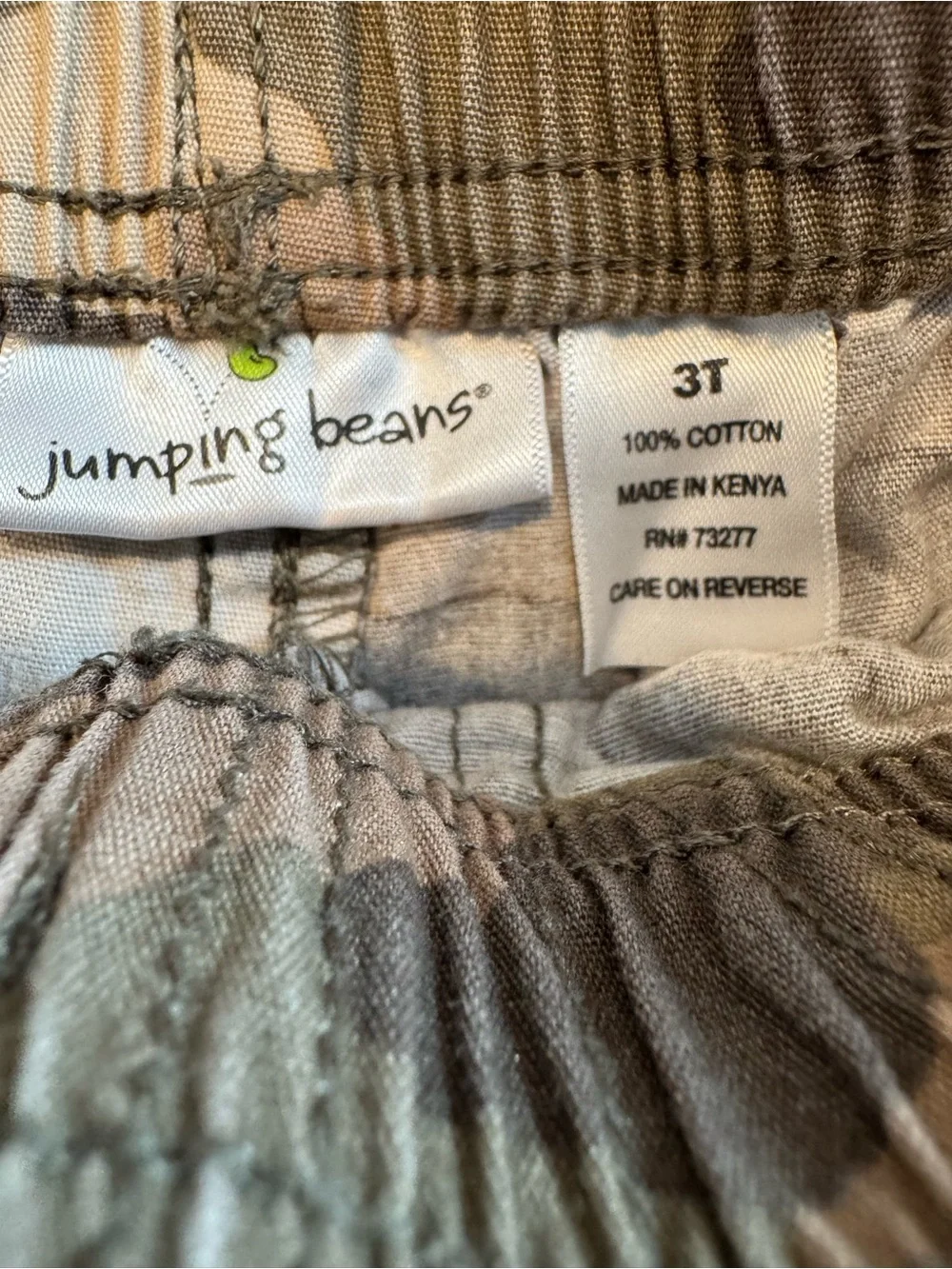 Jumping Beans Camo Shorts - Green/Brown